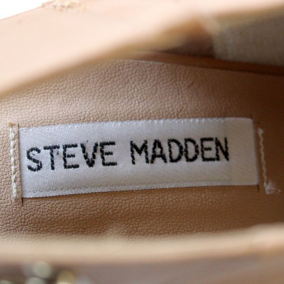 Steve Madden Leather Summer Sling Sandal 9.5 - Picture 7 of 8